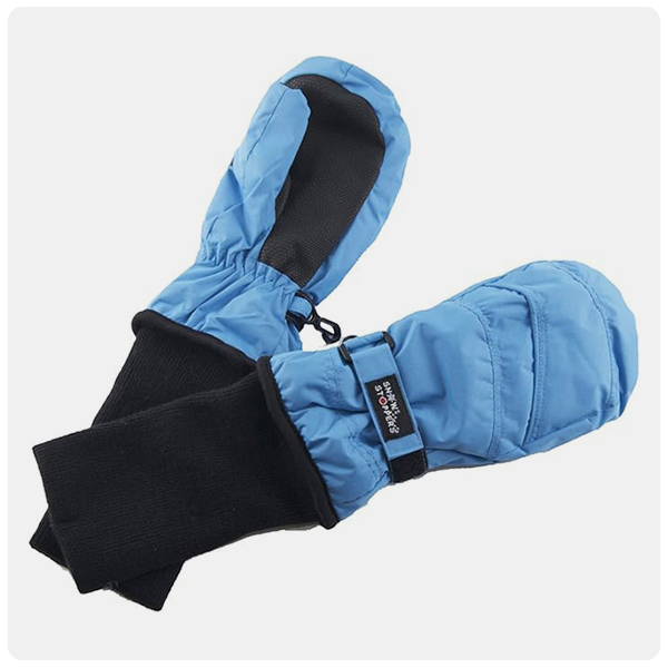 SnowStoppers Kids Waterproof Stay On Winter Nylon Mitten