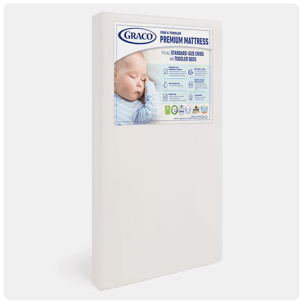 Graco Premium Foam Crib & Toddler Mattress