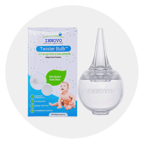 Safe,Easy Nasal Booger and Ear Cleaner for Newborns and Infants Dual Earwax and Snot Remover