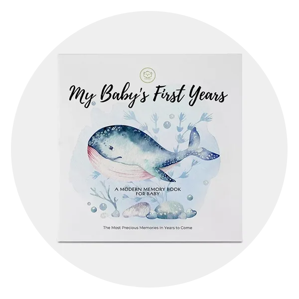 KeaBabies First 5 Years Baby Memory Book Journal