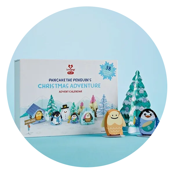 Lovepop Advent Calendar: Pancake the Penguin's Christmas Adventure