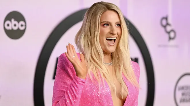 Meghan Trainor at the 2022 American Music Awards held at the Microsoft Theater at L.A. Live on November 20, 2022 in Los Angeles, California