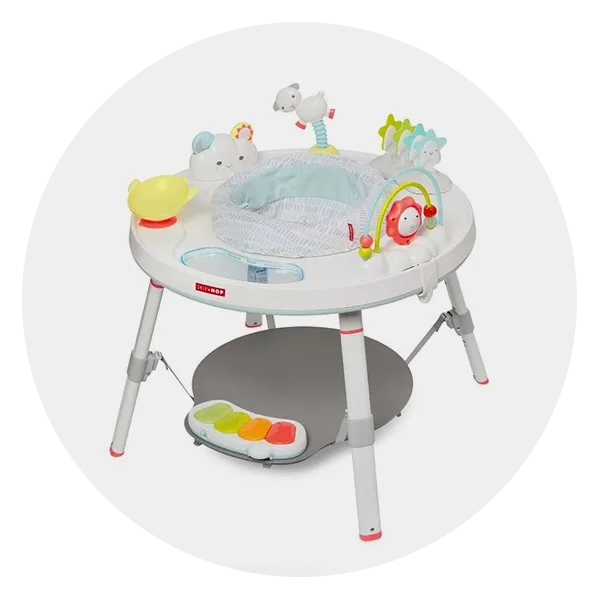 Multi Silver Lining Cloud Baby's View 3-Stage Activity Center