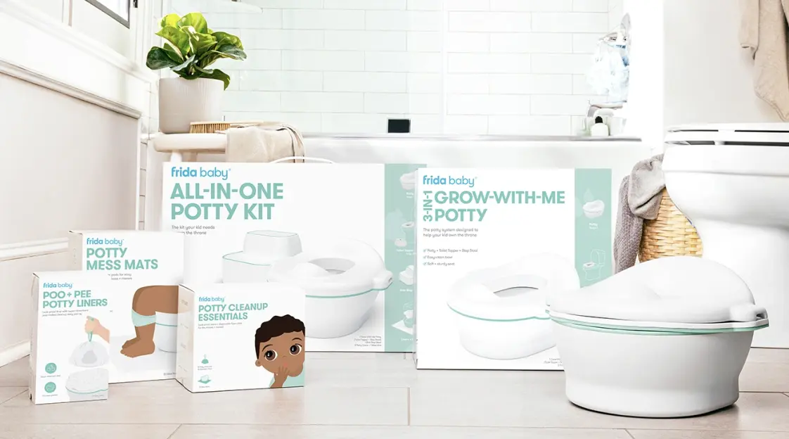 Frida Baby Launches New All-In-One Potty Training Line
