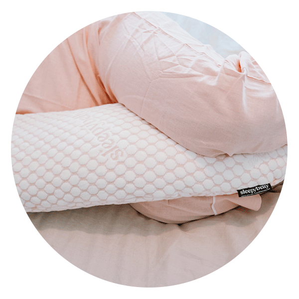 Quilt Comfort Pink Cozy Plush U Shape Pregnancy Pillow XL Size
