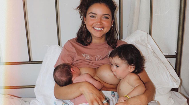 personality Bekah Martinez on breastfeeding her toddler
