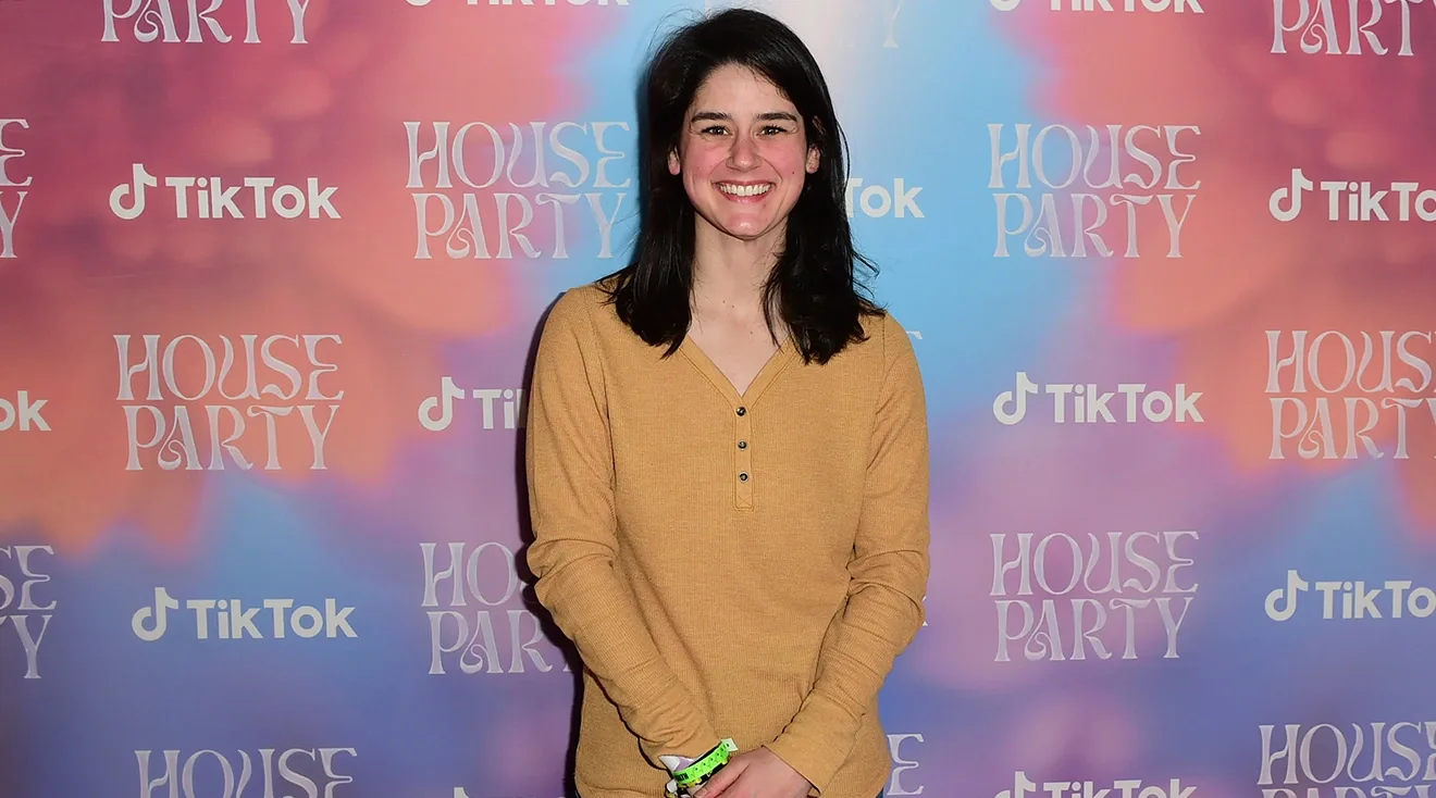 Elyse Myers attends TikTok House Party at VidCon 2022 at a private venue on June 23, 2022 in Anaheim, California
