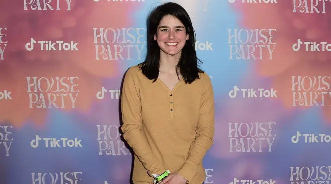 Elyse Myers attends TikTok House Party at VidCon 2022 at a private venue on June 23, 2022 in Anaheim, California