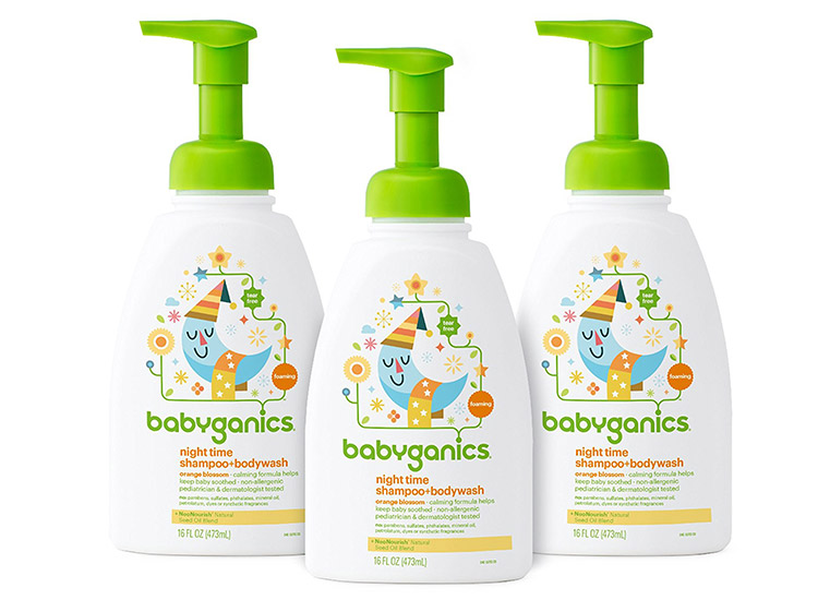 natural baby bath products