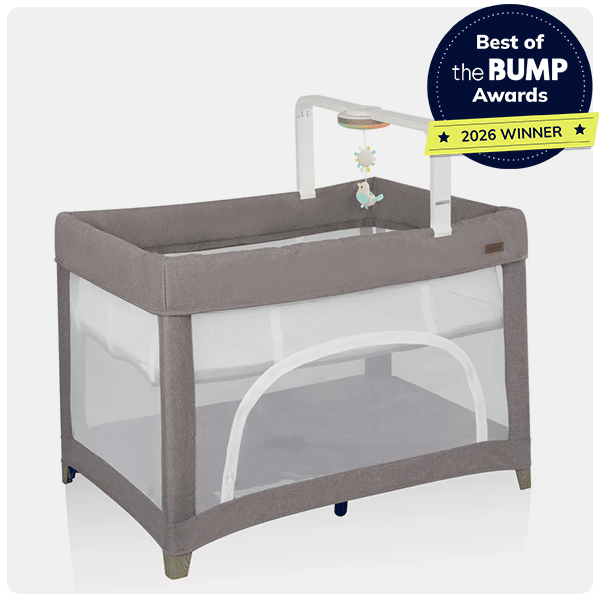 Evenflo Eris One-Hand Playard with Bassinet