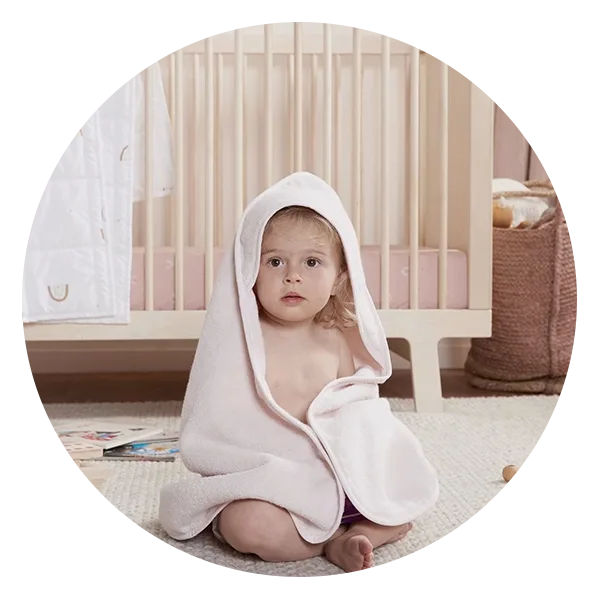 Parachute Organic Hooded Toddler Towel 