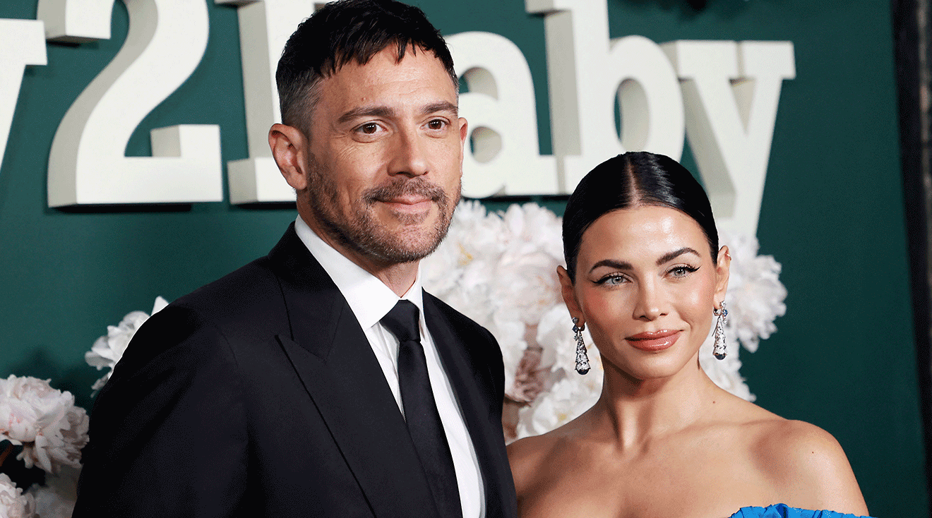 US actress Jenna Dewan and US actor Steve Kazee arrive for the 2023 Baby2Baby Gala in Los Angeles, California, on November 11, 2023