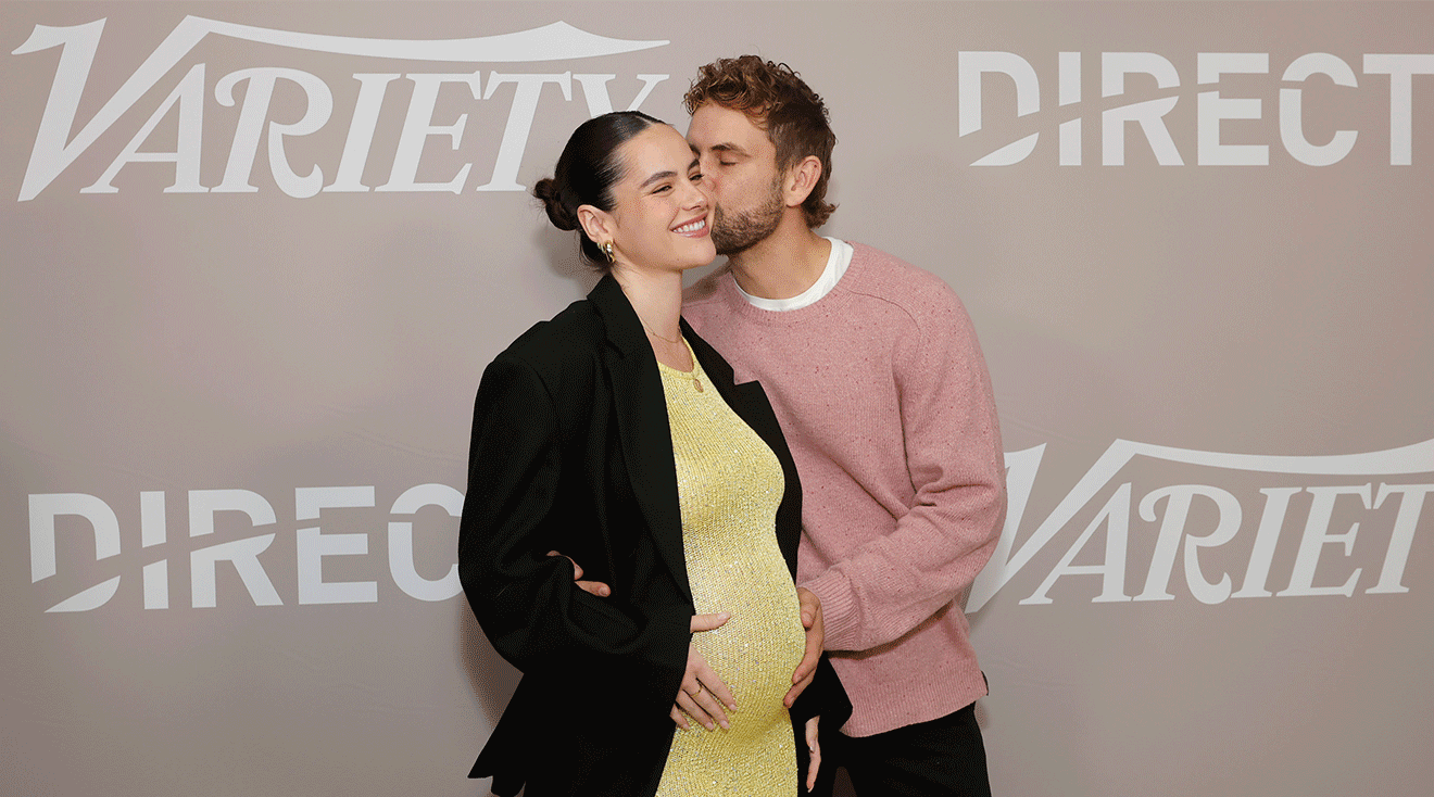 Natalie Joy and Nick Viall attend Variety Women of Reality Presented by DirectTV at Spago on November 29, 2023 in Beverly Hills, California