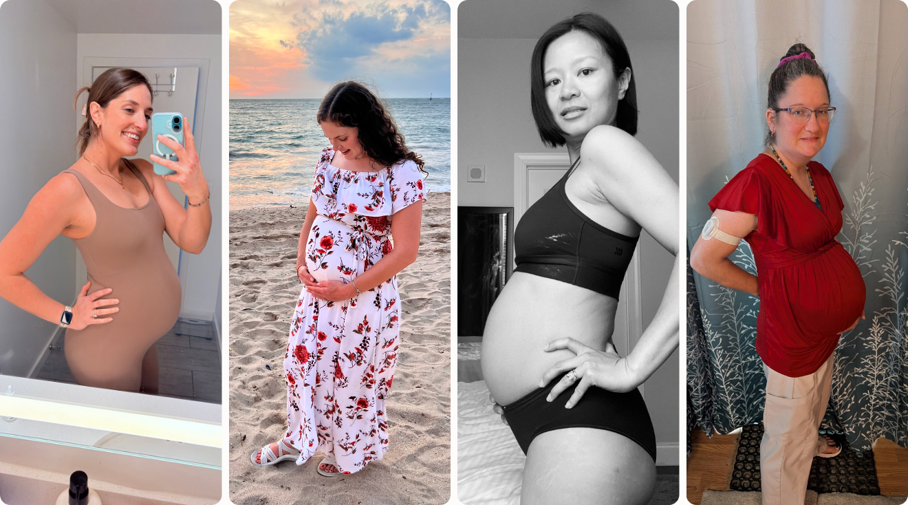 23 weeks pregnant belly