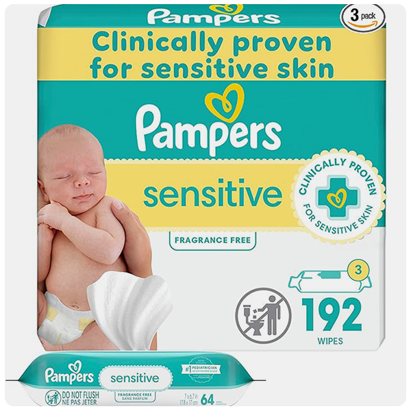 Pampers Sensitive Baby Wipes