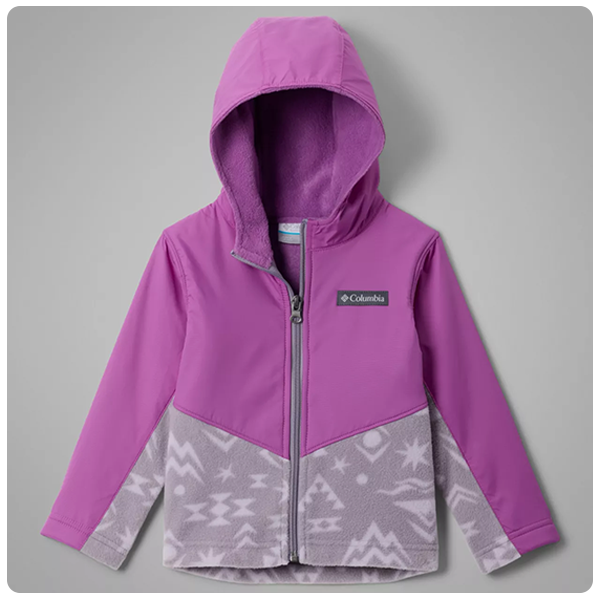 Columbia Toddler Steens Mt II Overlay Hooded Fleece Jacket