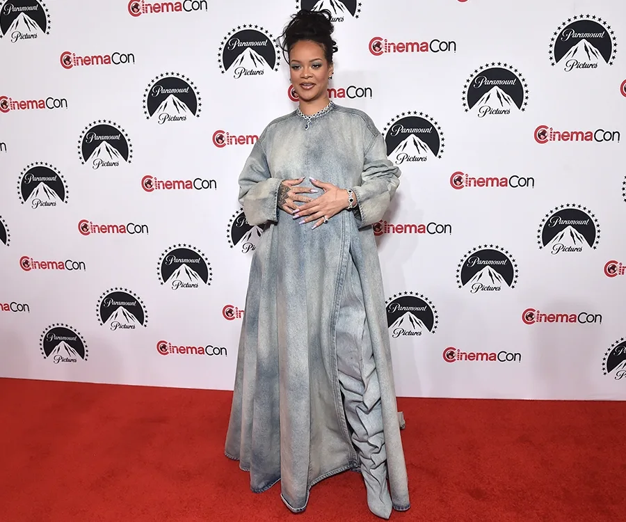 Rihanna's bold maternity fashion on Oscars red carpet