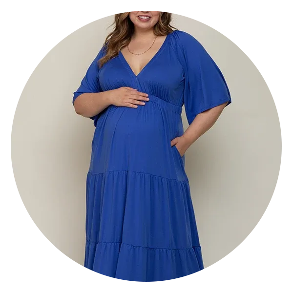 10+ PLACES TO SHOP FOR STYLISH PLUS SIZE MATERNITY CLOTHES