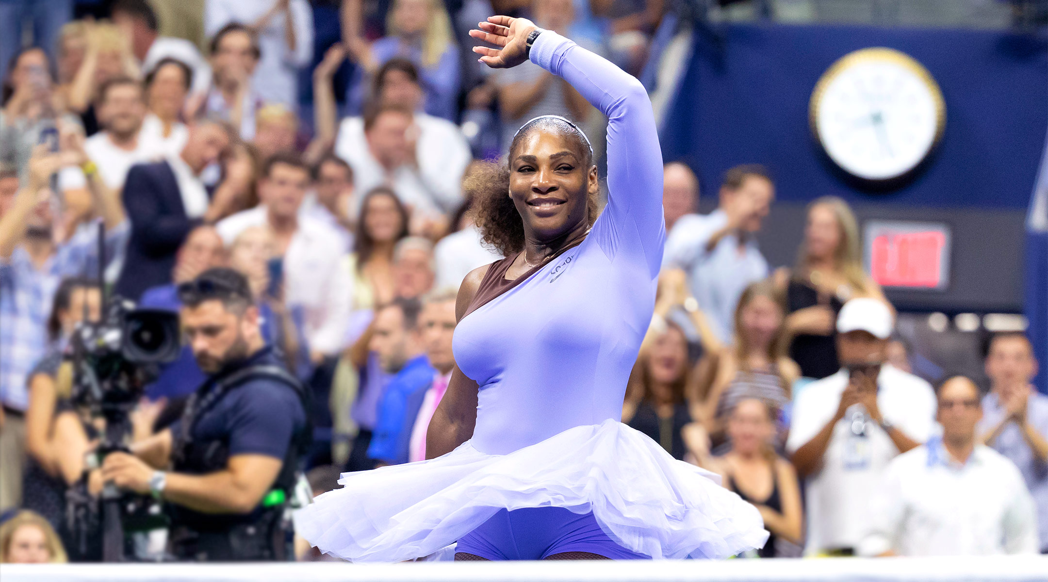 serena williams comments about her living room turning into a playroom.