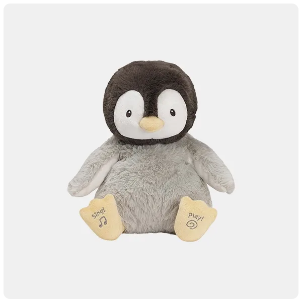 GUND Baby Animated Kissy The Penguin 