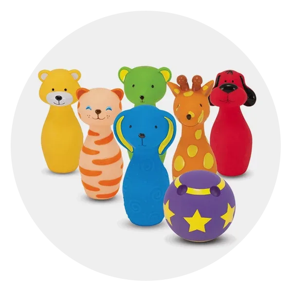 Melissa & Doug Bowling Friends Preschool Playset