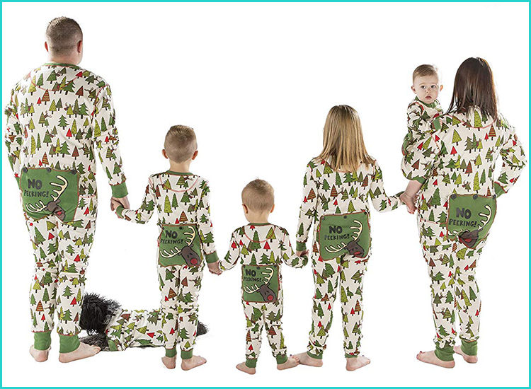 matching family pajamas baby