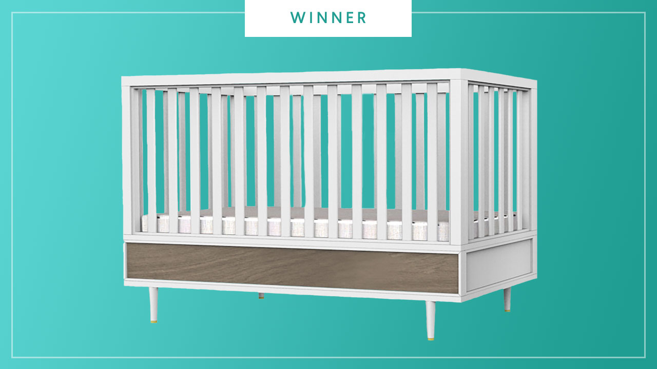 The Babyletto EERO Crib wins the 2017 Best of Baby award from The Bump
