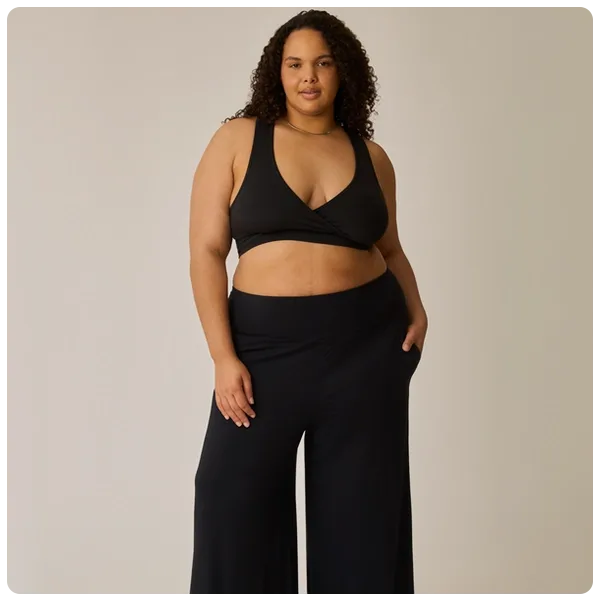 Kindred Bravely Bamboo Wide Leg Maternity & Postpartum Lounge Pant