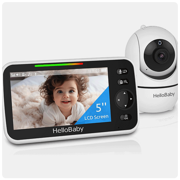 HelloBaby HB6550 Baby Monitor 
