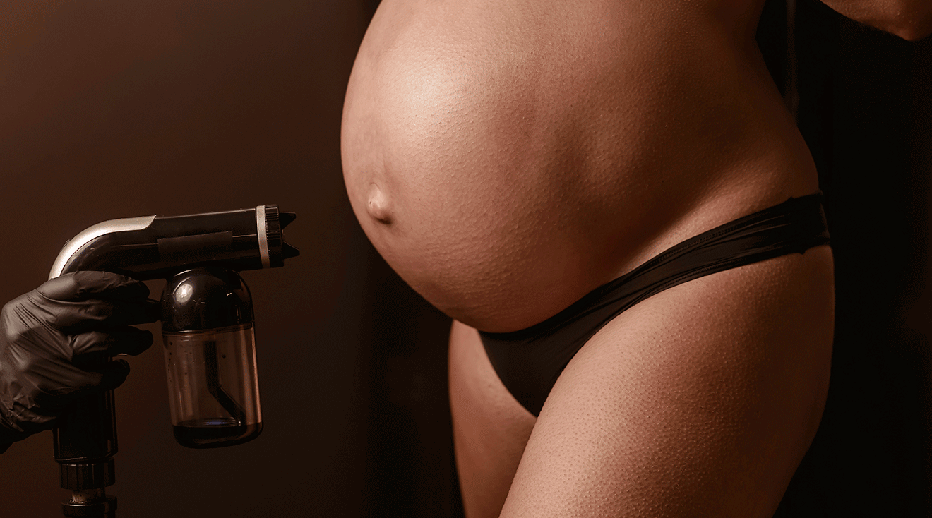 Can You Get a Spray Tan While Pregnant?