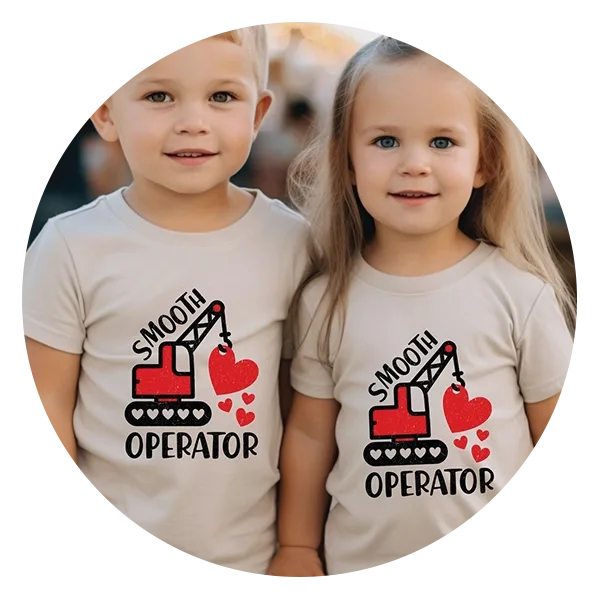 CaramelKid Smooth Operator Boy’s Valentine’s Shirt