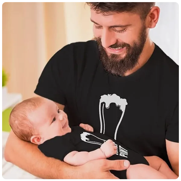 Tstars Father-Son Matching Pint Shirts