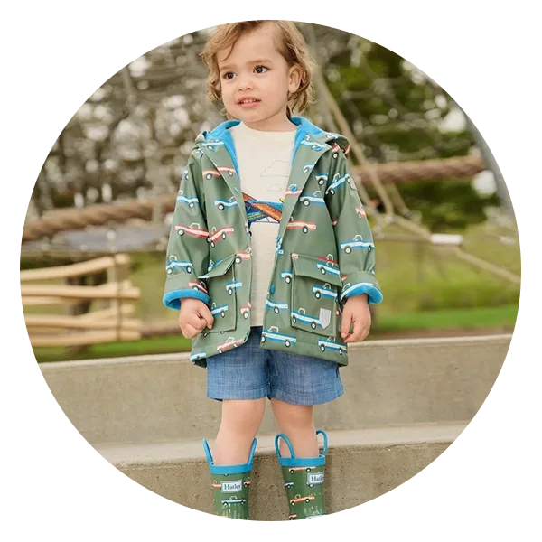 Hatley Colour Changing Kids Raincoat 