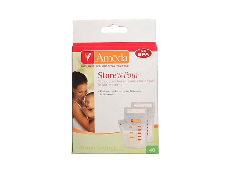 8 Best T Milk Storage Bags 4 Ameda Pour T Milk Storage Bag