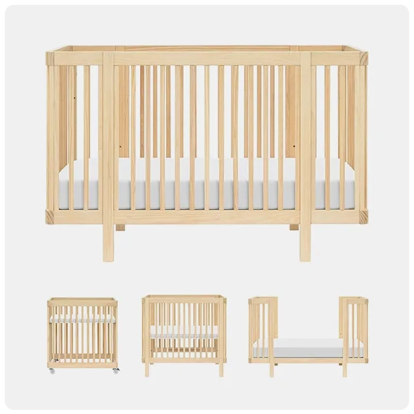 Babyletto Pogo 8-in-1 Convertible Crib with All-Stages Conversion Kits