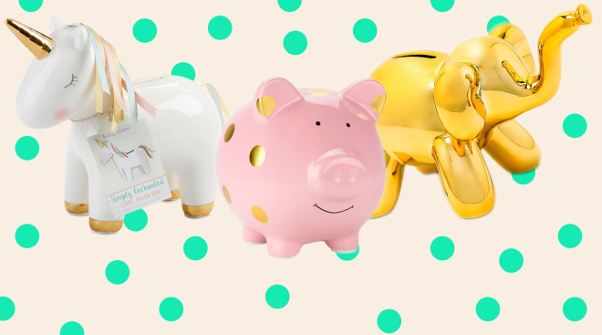 30 Cool Piggy Banks for Kids