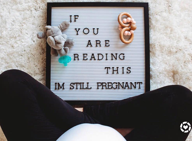 17 Letter Boards That Sum Up Your Pregnancy