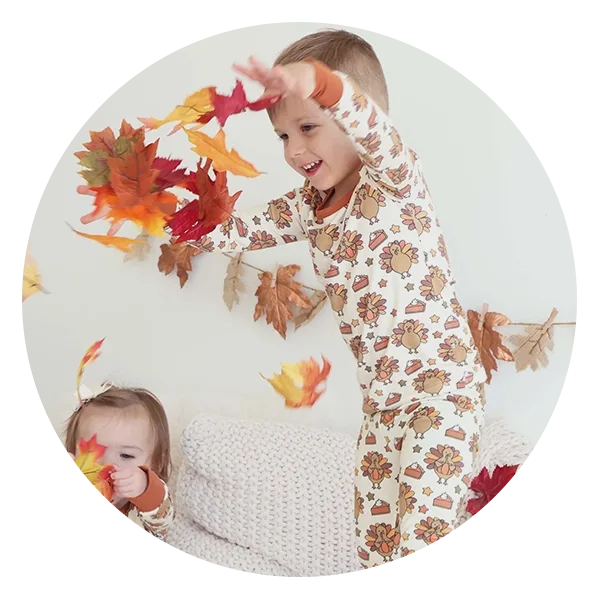 Family Pajamas Matching Sets Halloween Pumpkin Sleepwear for Baby Adults  and Kids Holiday PJS Set