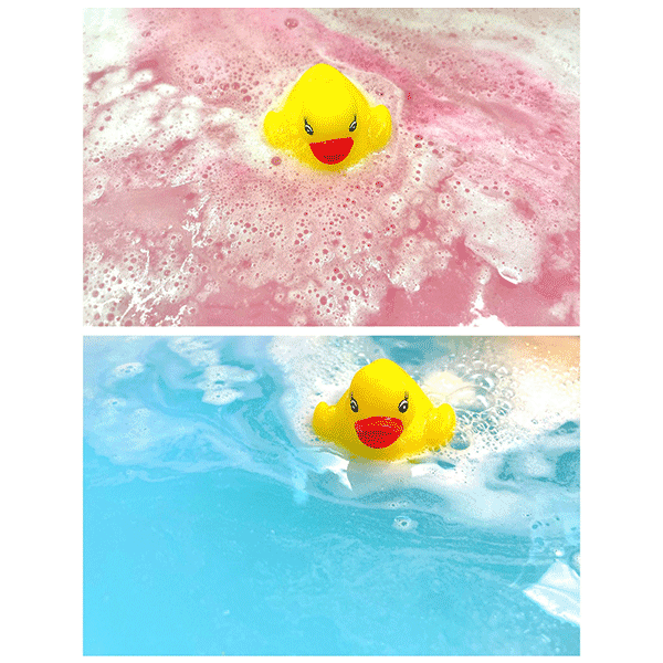 9byNeetz Waddle it Be? Gender Reveal Rubber Duck Fizz Set of 2