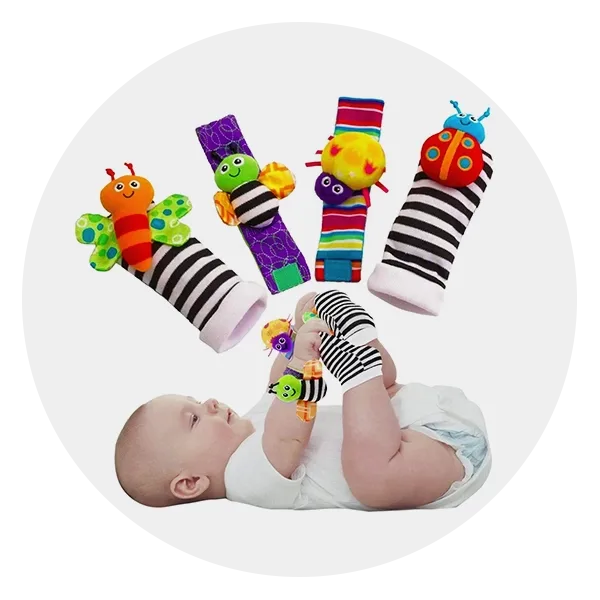 Bigib Baby Infant Rattle Socks Toys