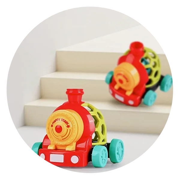 iPlay iLearn Baby Toy Train Rattle