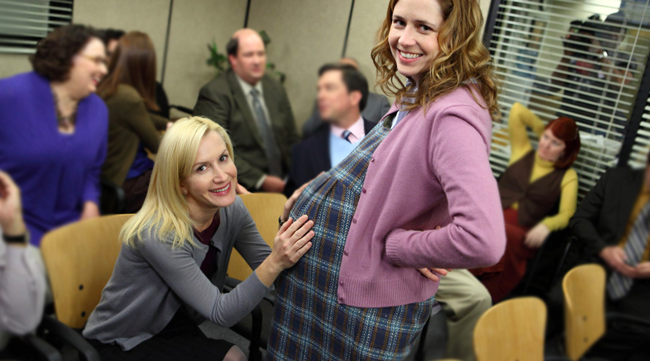 pregnant pam beesley the office tv show