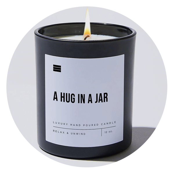 Coffee & Motivation Company Black Luxury “Hug in a Jar” Candle