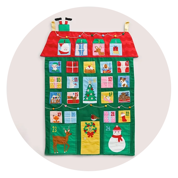 Green Christmas Heirloom Advent Calendar