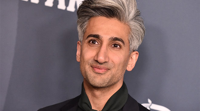 Tan France, celebrity personality from the popular TV shoe]w Queer Eye.