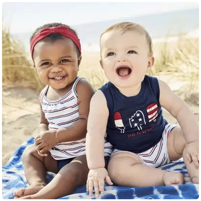 Baby 4 of july sales outfits