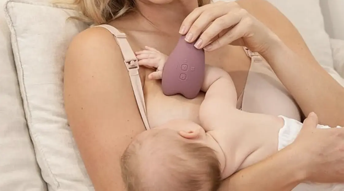 Electrical Breast Massager Heating Plug-in Breast Machine Hot