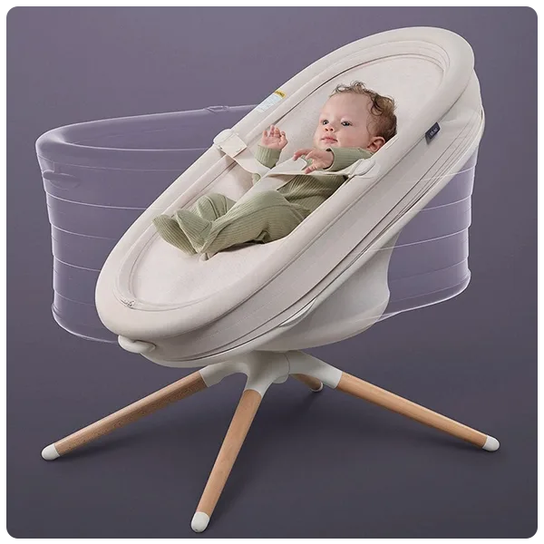 Elvie Rise: All-In-One Smart Bouncer & Bassinet