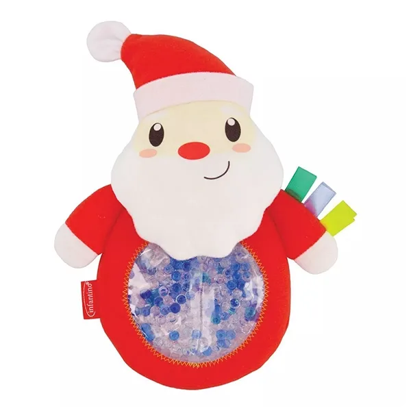 Infantino Go gaga! Seek & Squish Sensory Pal - Santa