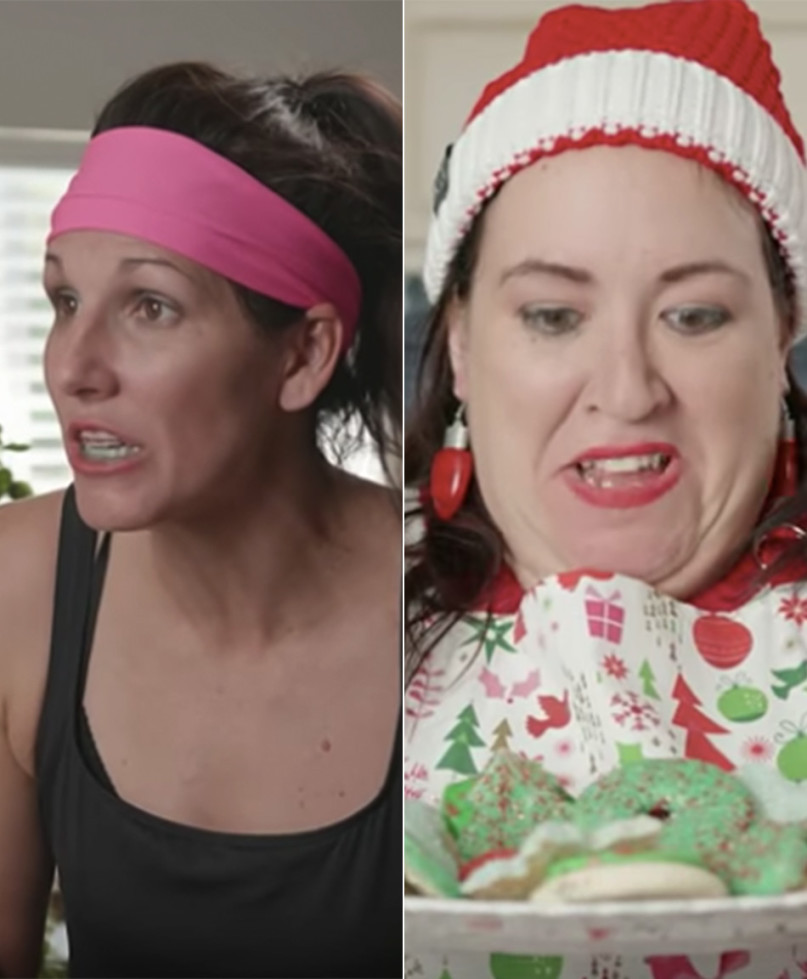 Bloggers Make Funny 1980s Mom Vs. 2018 Mom Christmas Video